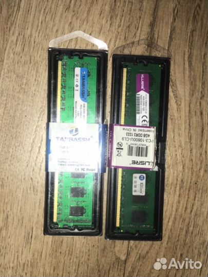 Оперативная память ddr3 2x4gb