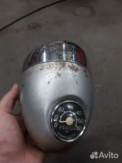 Фара со спидометром
