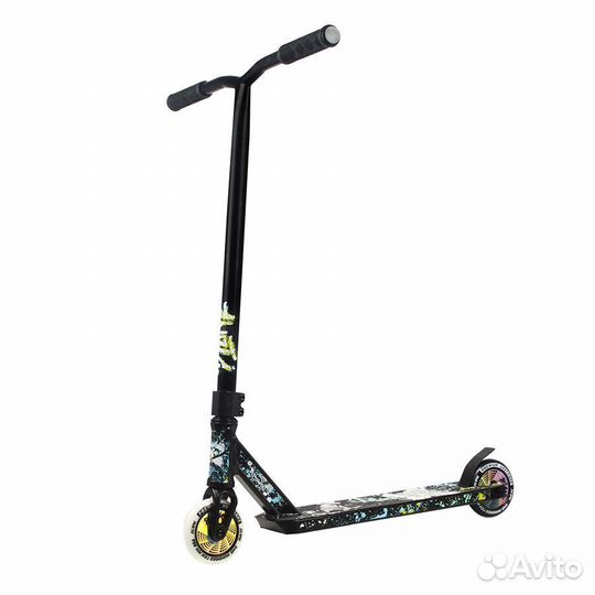 Трюковой самокат Plank 180 Черный