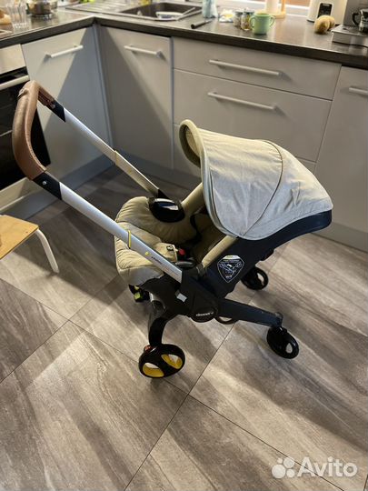 Коляска автолюлька doona+, база izofix