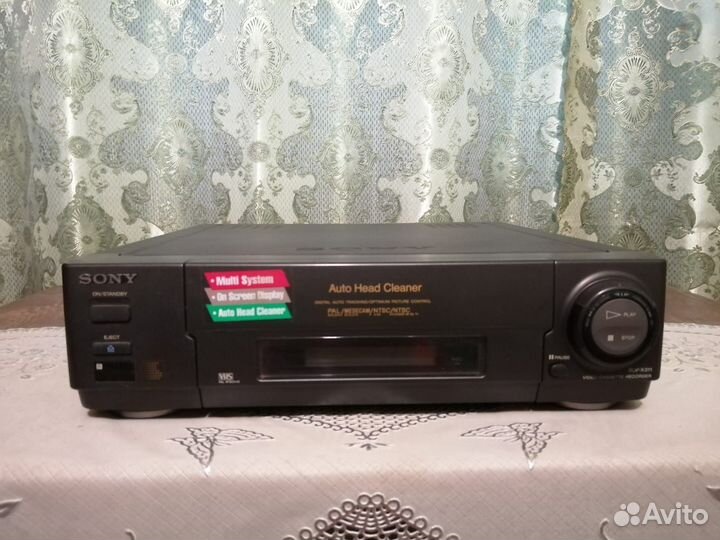 Видеомагнитофон sony новый
