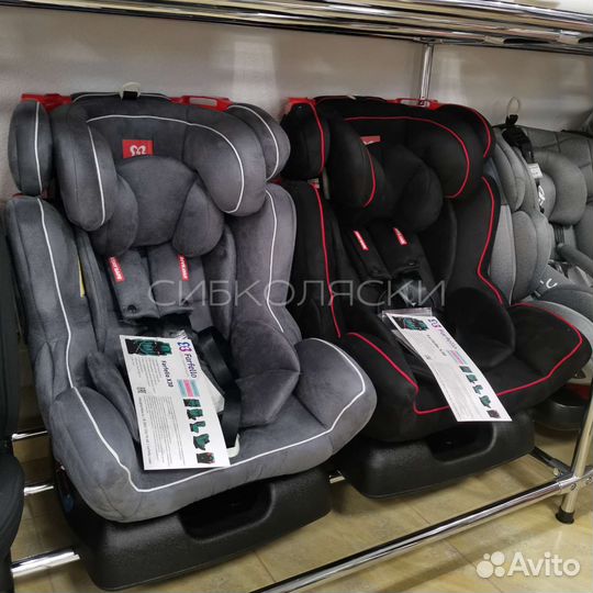 Автокресло детское 0-36 кг. крепление штатным рем