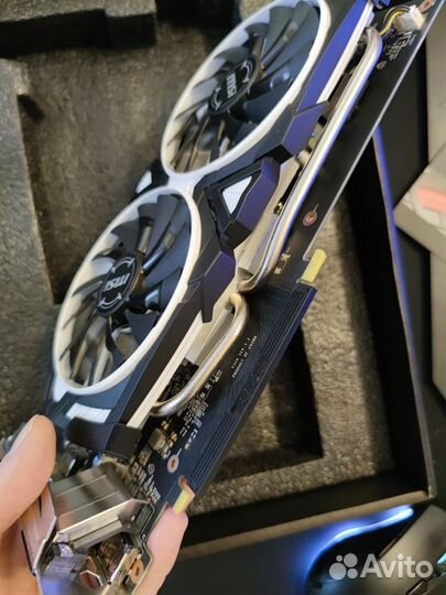 Видеокарта MSI armor gtx 1060 3gb