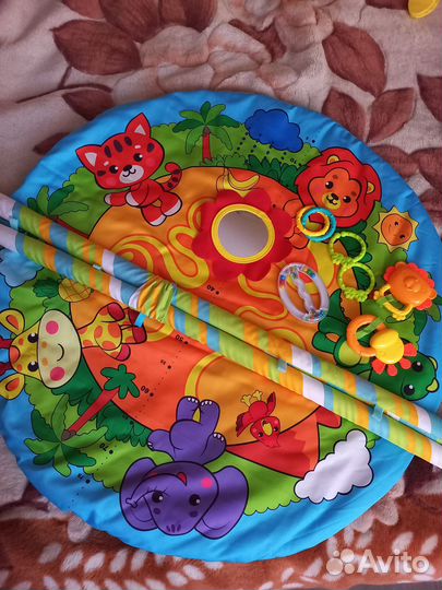 Развивающий коврик Джунгли