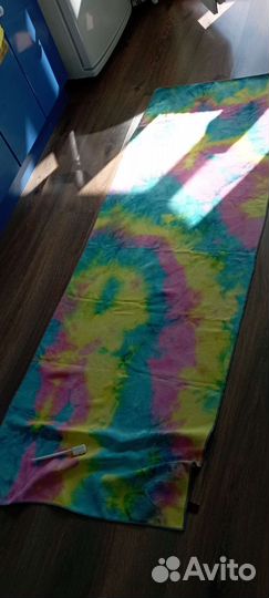 Коврик для йоги и фитнеса, резинки, ремень, чехол