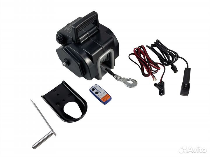 Лебедка электрическая для вытягивания лодки из вод