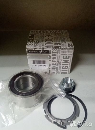 Подшипник ступицы renault 7701207677
