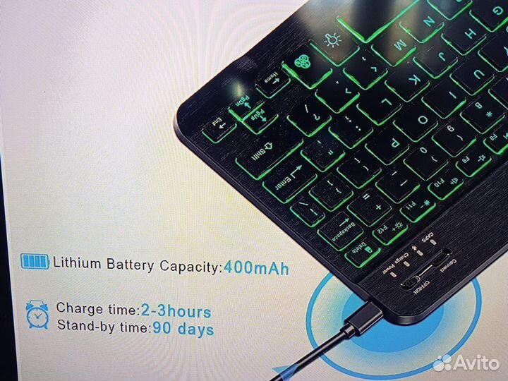 Ультратонкая беспроводная Bluetooth-клавиатура