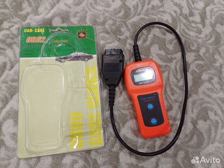 Автомобильный диагностический сканер U380