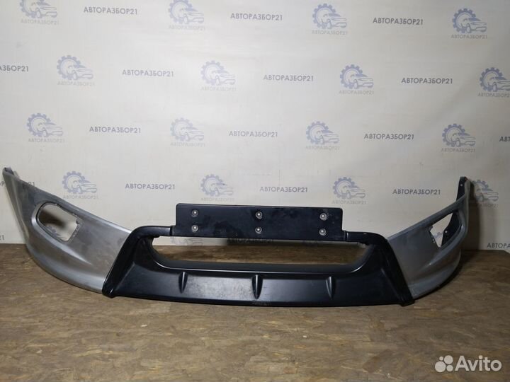 Накладки на бампер передний Kia Ceed 2007 - 2011