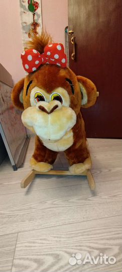 Игрушка качалка обезьянка