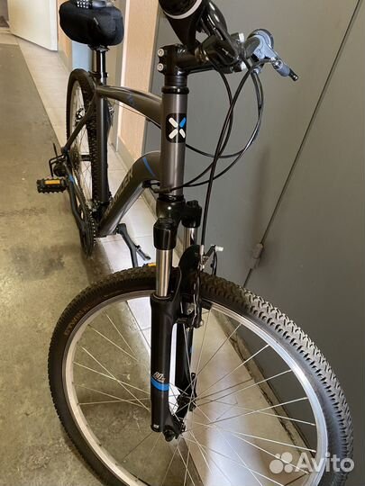 Велосипед Rockrider ST100 (серый + допы)