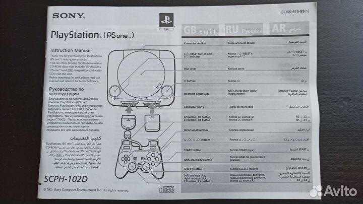 Джойстик для PlayStation 1