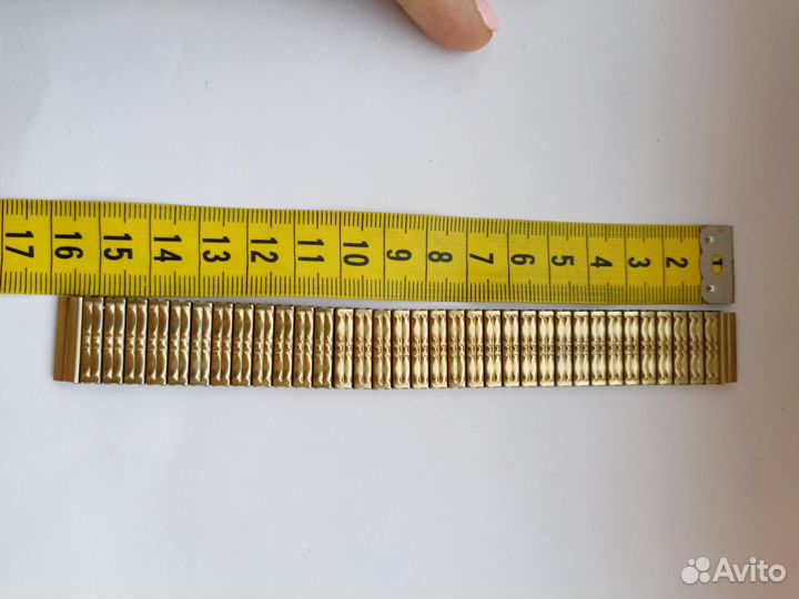 Часы СССР браслет нержавейка безразмерный 18 мм