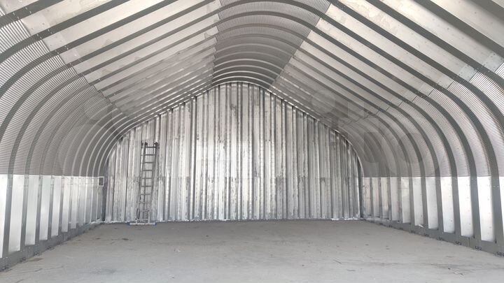 Склад на рампе и Открытая площадка, 140 м²