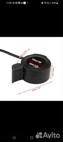 Курок газа для электросамоката