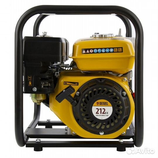 Мотопомпа бензиновая для чистой воды Denzel PX-50