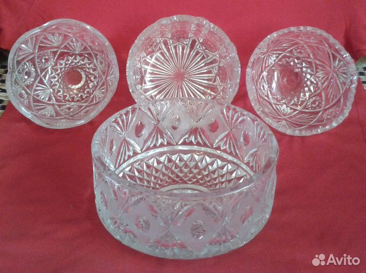 Шеф-ножи,хрусталь,открывалка-ссср/кружка,бокалы