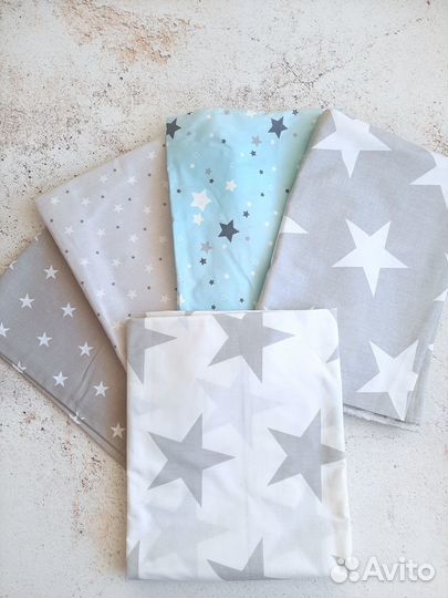 Ткань отрез хлопок сатин Китай