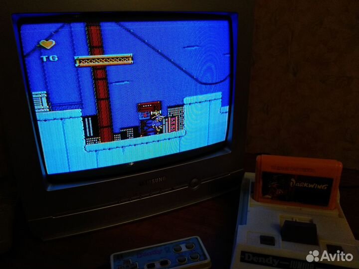 Картридж Dendy TV Game (Darkwing Duck/Чёрный плащ)