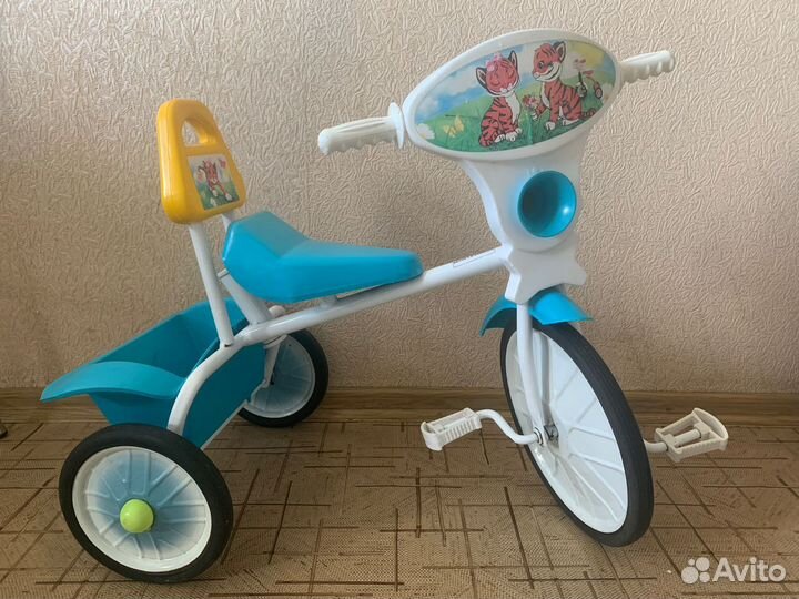 Детский 3х колесный велосипед