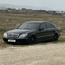 Mercedes-Benz S-класс 5.8 AT, 2001, 190 000 км