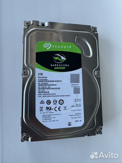 Жесткий HDD Seagate 2TB