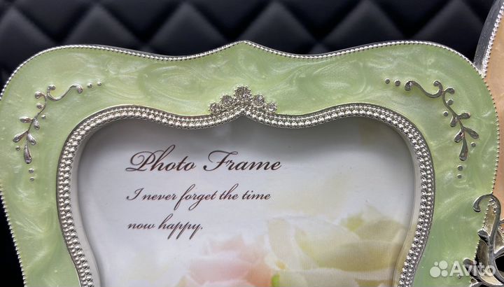 Фоторамка металлическая на 3 фото