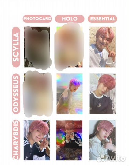 Фотокарты сону enhypen