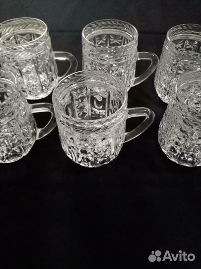 Стопки,бокалы хрустальные