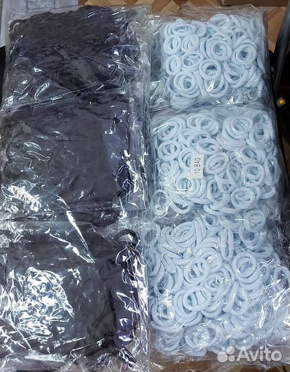 Резинки для волос 100 шт