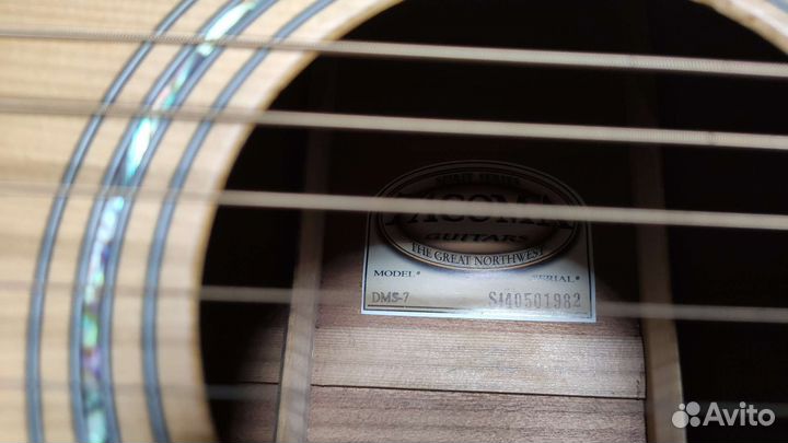 Гитара tacoma all solid