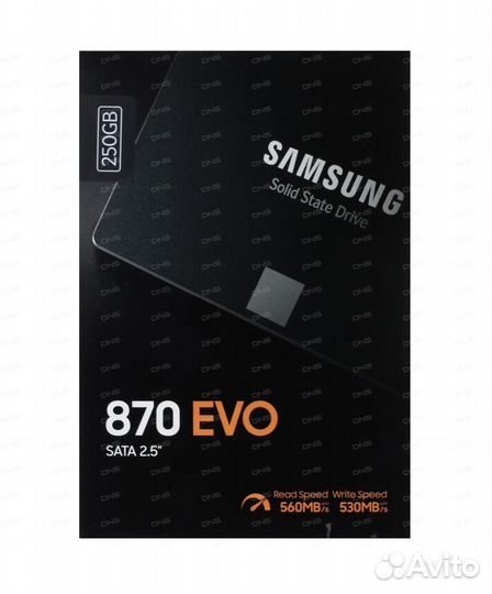 SSD samsung 870 evo 250gb
