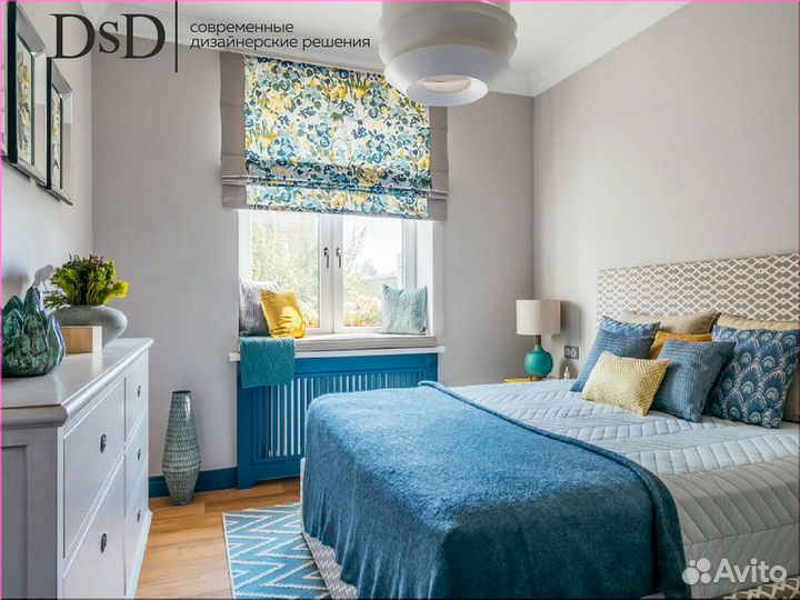 Двойные римские шторы фото в интерьере