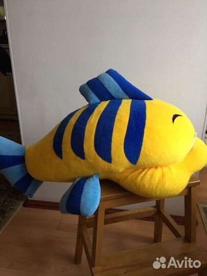 Рыбка Флаундер мягкая игрушка