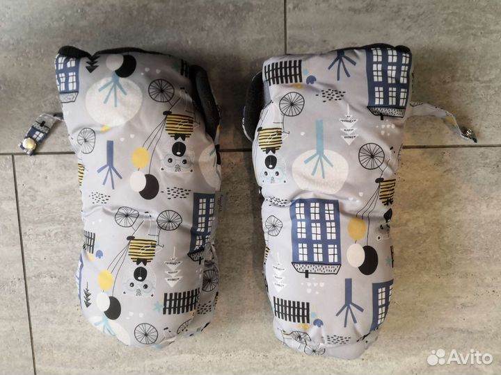 Варежки для рук на коляску