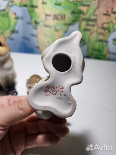 Фарфоровые статуэтки СССР лиса