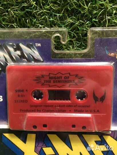 Комикс с кассетой X-Men