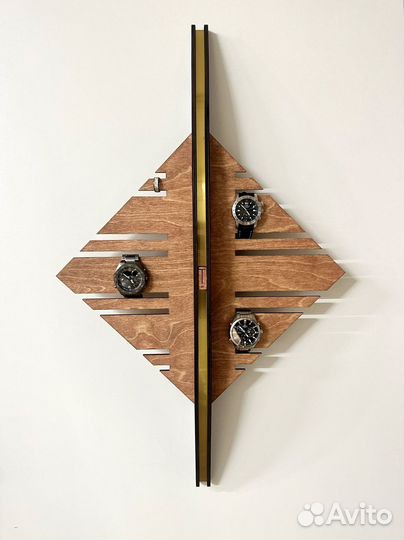 Дизайнерская полка шкатулка для часов 