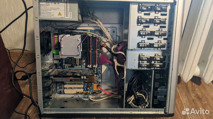 Xeon x5460, 8gb озу, hdd 160gb+320gb