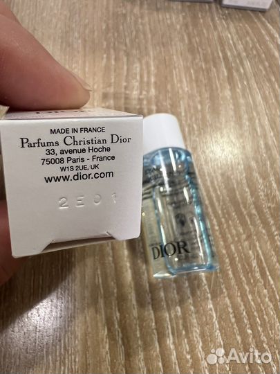 Мицилярная вода Dior,миниатюра,оригинал