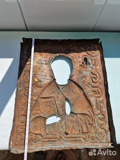 Старинный оклад 26х31 под икону