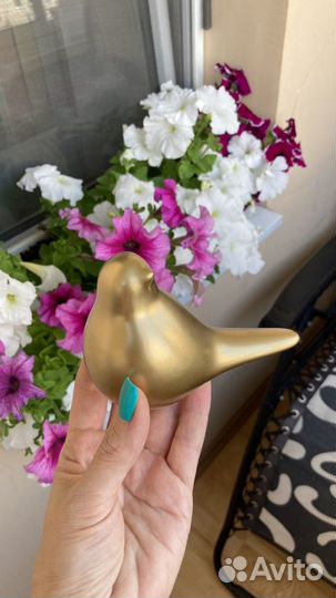 Новый декоративный поднос, птичка для интерьера