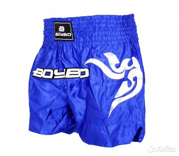 Шорты для тайского бокса BoyBo (красный, S)