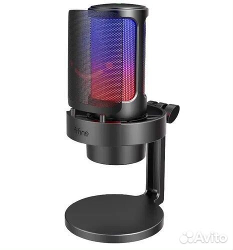 Микрофон игровой (для стриминга) A8, черный