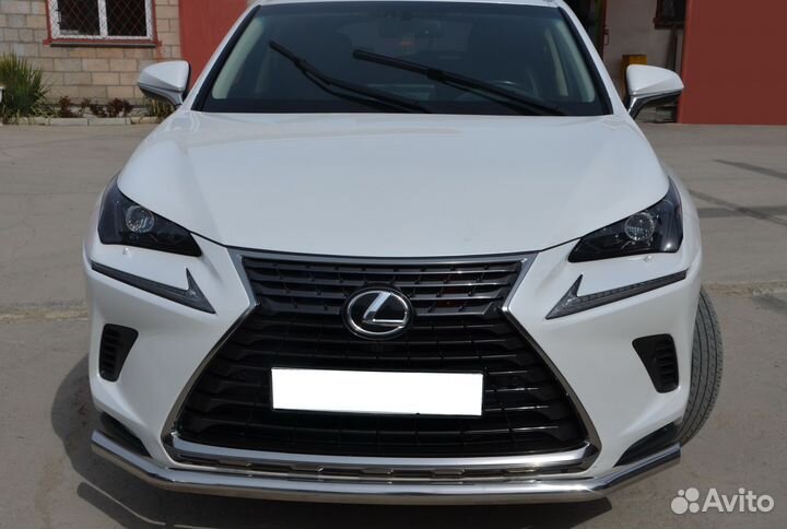 Защита переднего бампера Lexus NX200 NX300