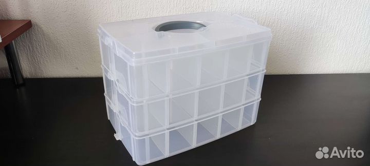 Органайзер для рукоделия со съёмными ячейками