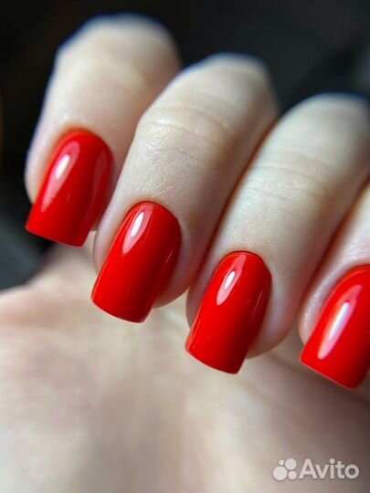 Маникюр с покрытием гель лак