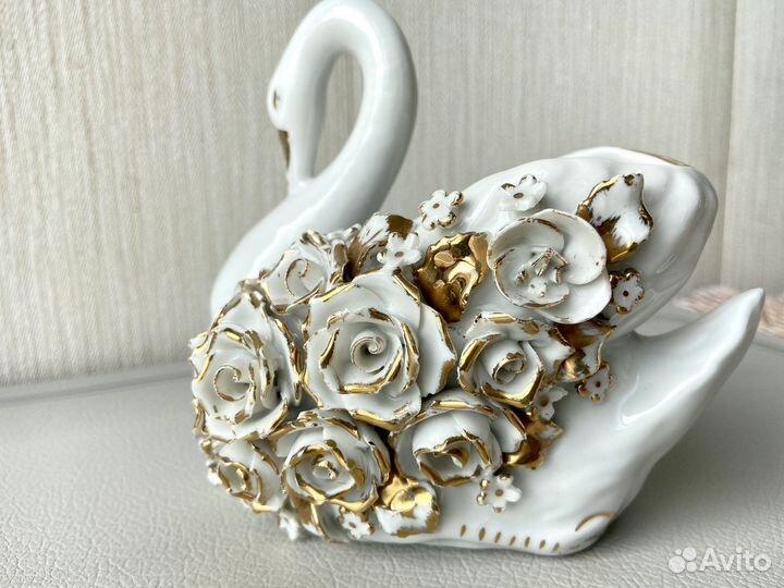 Статуэтка ваза салфетница фарфор винтаж 20-30г