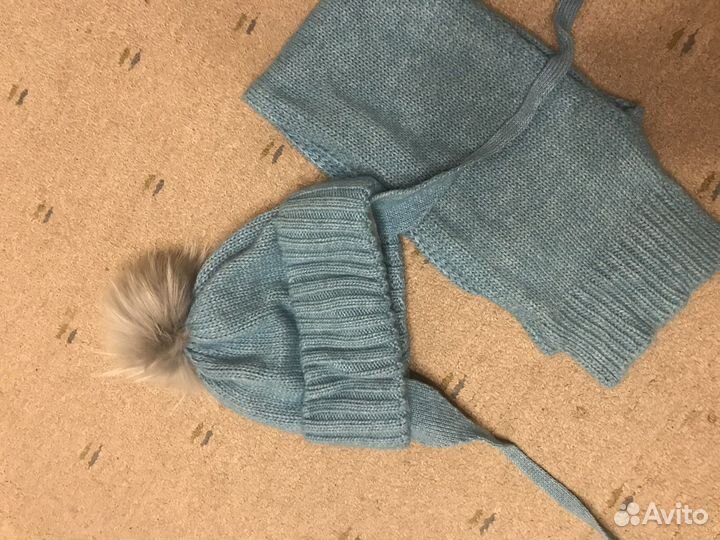 Шапка и шарф gulliwer 48-50